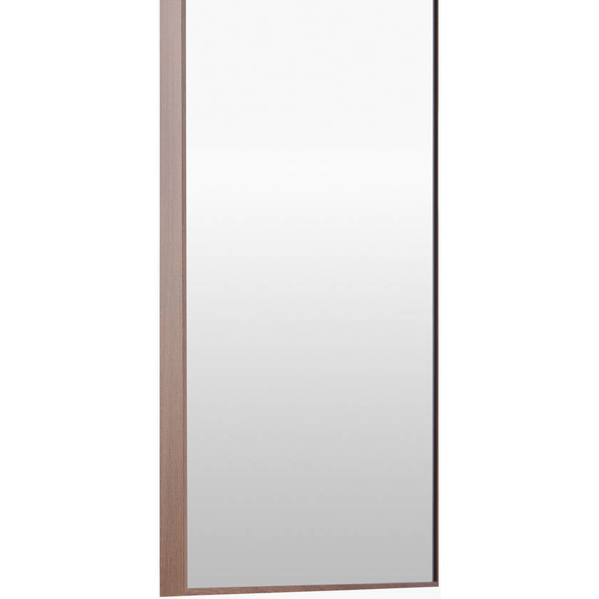 Vania Modern Dark Brown Wall Mirror