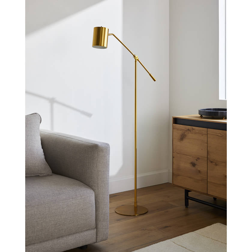 Talin Rustic Gold Floor Lamp