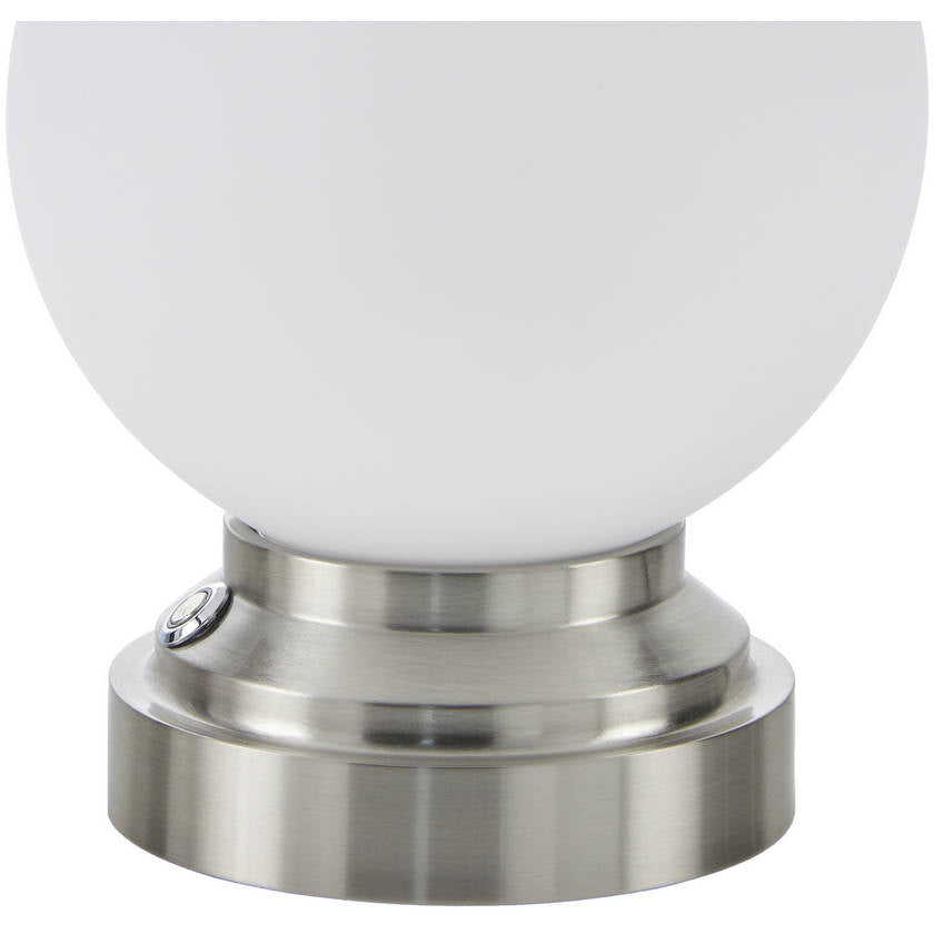 Edmonton Rustic Metallic - Nickel Table Lamp