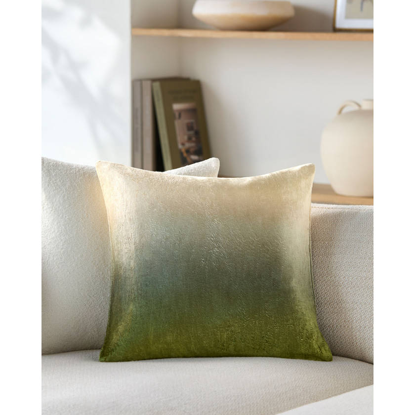 Mieko Olive Green Pillow Cover