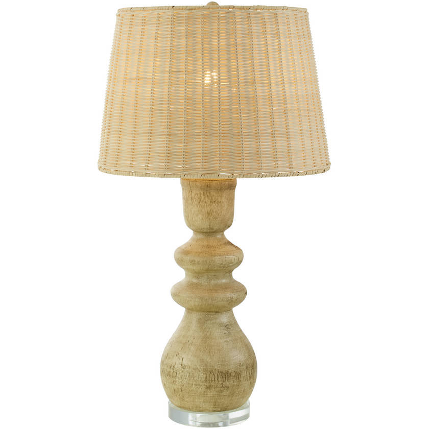 Allenhurst Rustic Brown Table Lamp