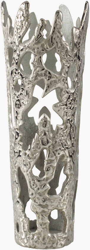 Lakevia Metallic - Silver Vase