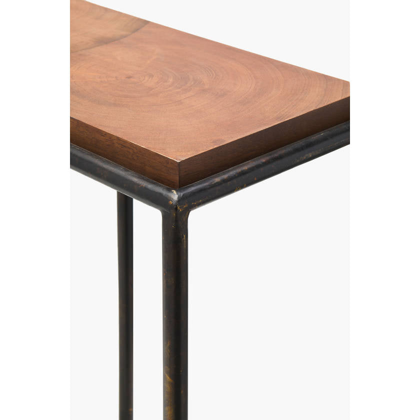 Johni Brown/Black Console Table