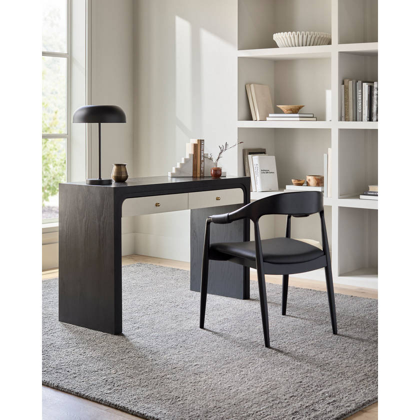 Lavonne Black Console Table