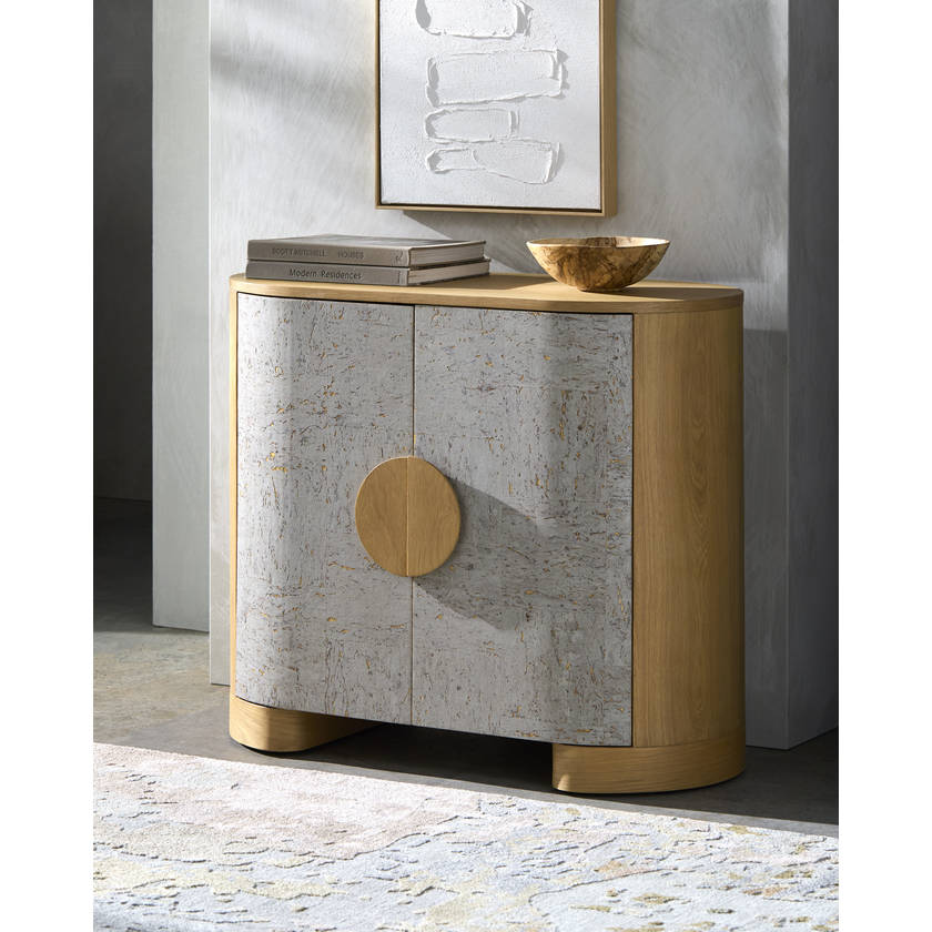 Renaldo Silver Cabinet