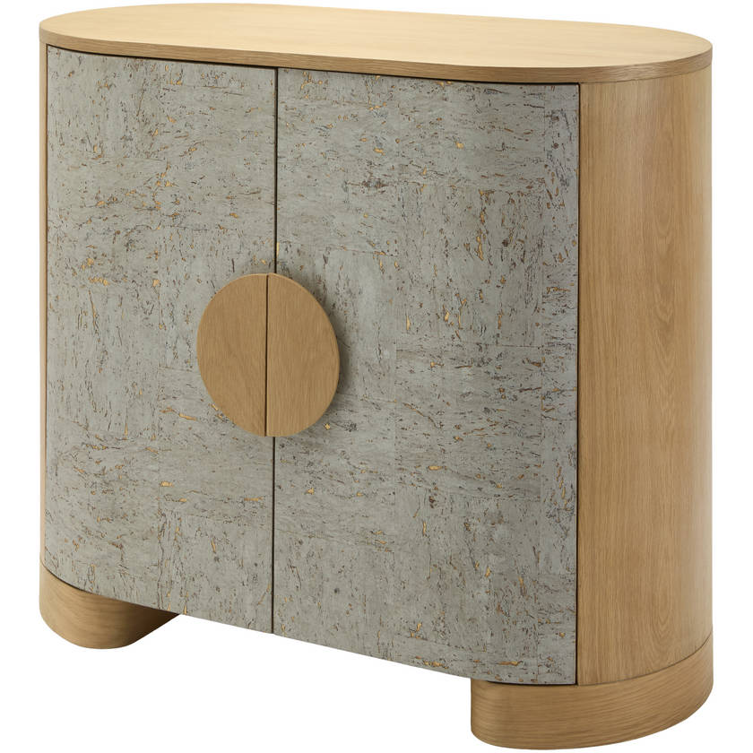 Renaldo Silver Cabinet