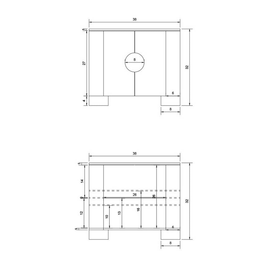 Renaldo Silver Cabinet