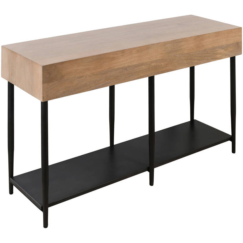 Markela Brown Console Table