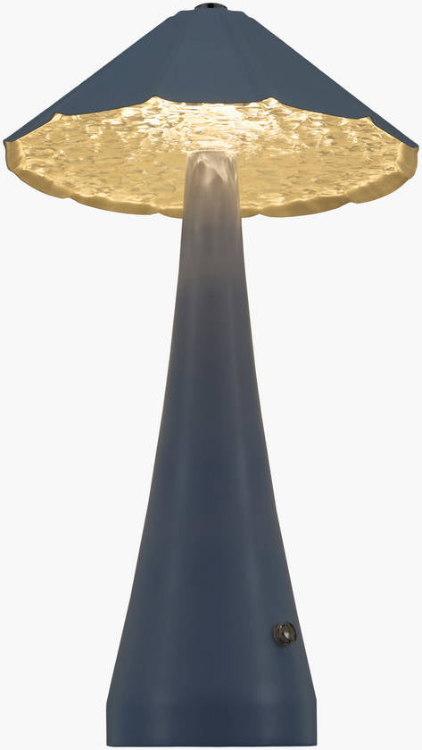 Zaynah Traditional Blue Table Lamp