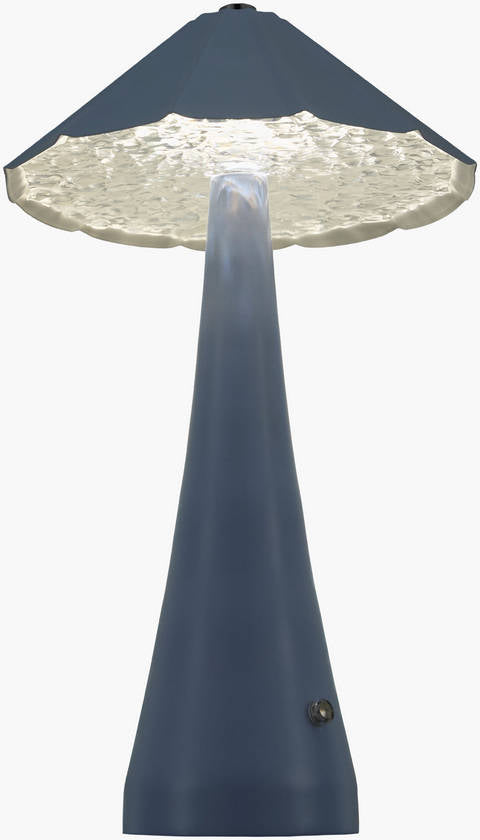 Zaynah Traditional Blue Table Lamp