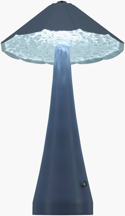 Zaynah Traditional Blue Table Lamp