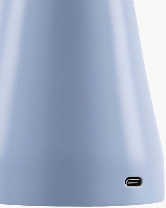 Zaynah Traditional Blue Table Lamp