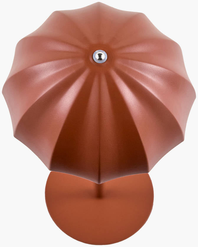 Fady Traditional Orange Table Lamp