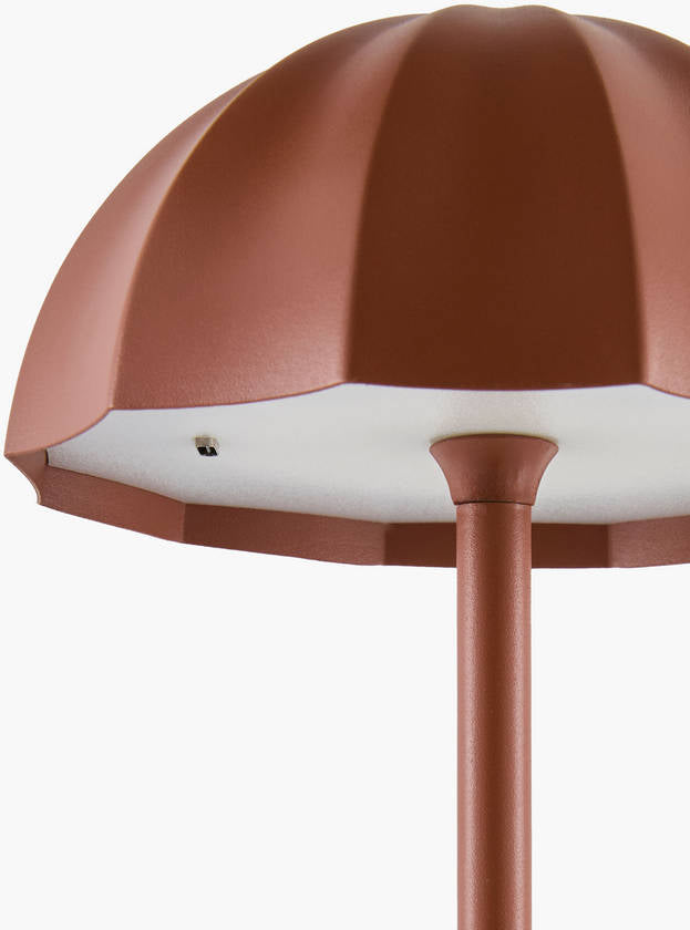 Fady Traditional Orange Table Lamp