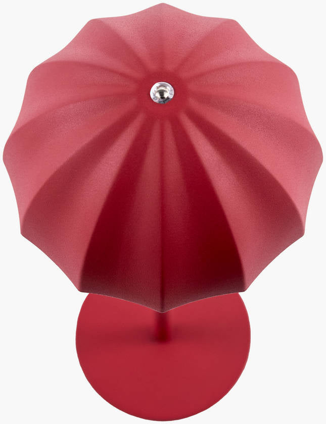 Fady Traditional Red Table Lamp