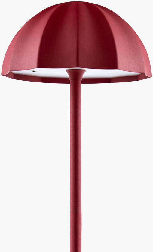 Fady Traditional Red Table Lamp