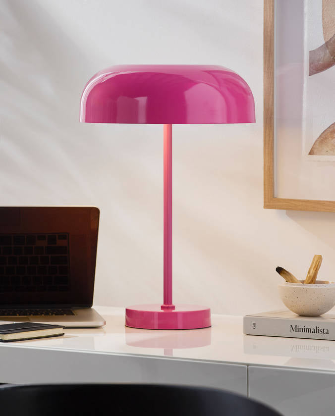 Hoyleton Modern Pink Table Lamp