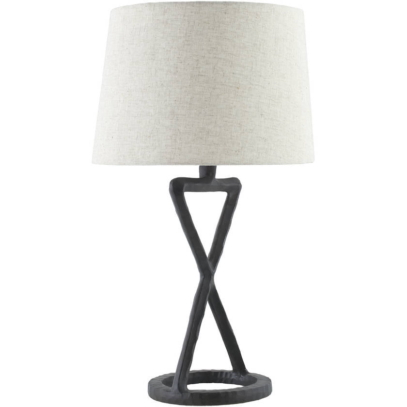 Nada Rustic Black Table Lamp