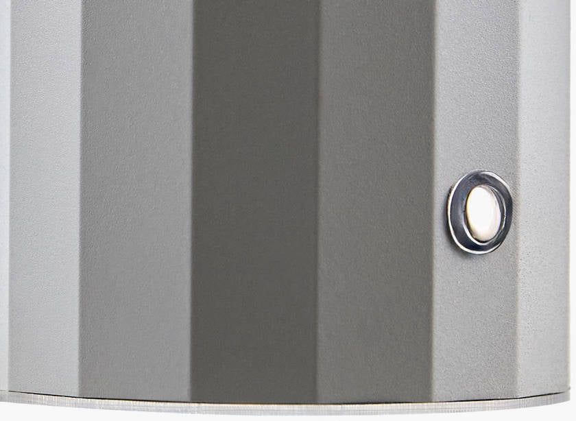 Saturnino Traditional Gray Table Lamp