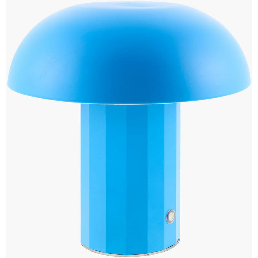 Saturnino Traditional Blue Table Lamp