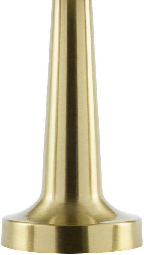 Tasheika Traditional Metallic - Brass Table Lamp