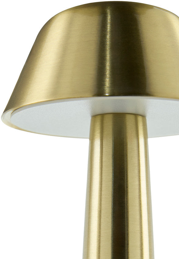 Tasheika Traditional Metallic - Brass Table Lamp