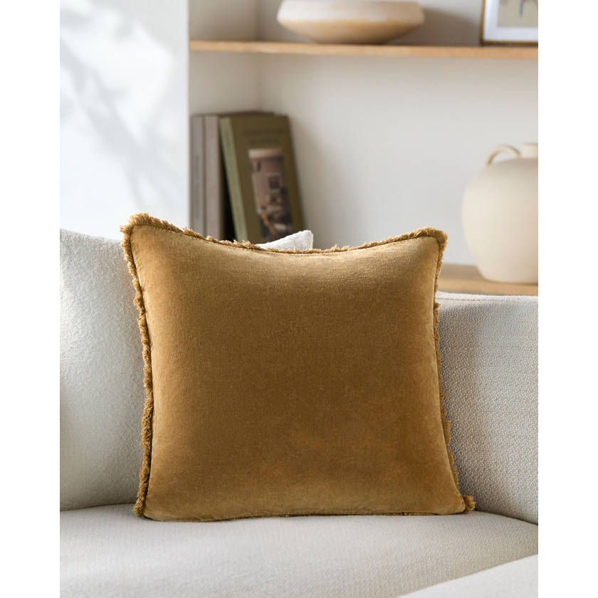 Rouveen Light Brown Pillow Cover