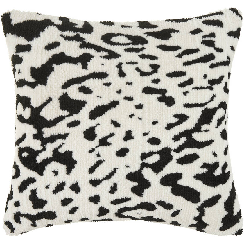 Dario White/Black Pillow Cover