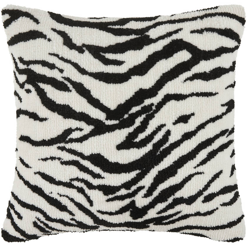 Antwain White/Black Pillow Cover