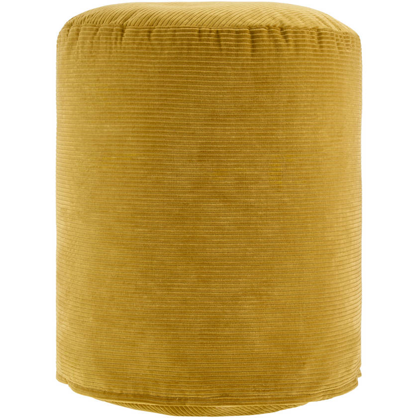 Benjiman Brass Pouf