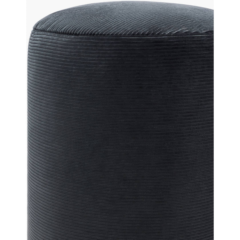 Benjiman Black Pouf