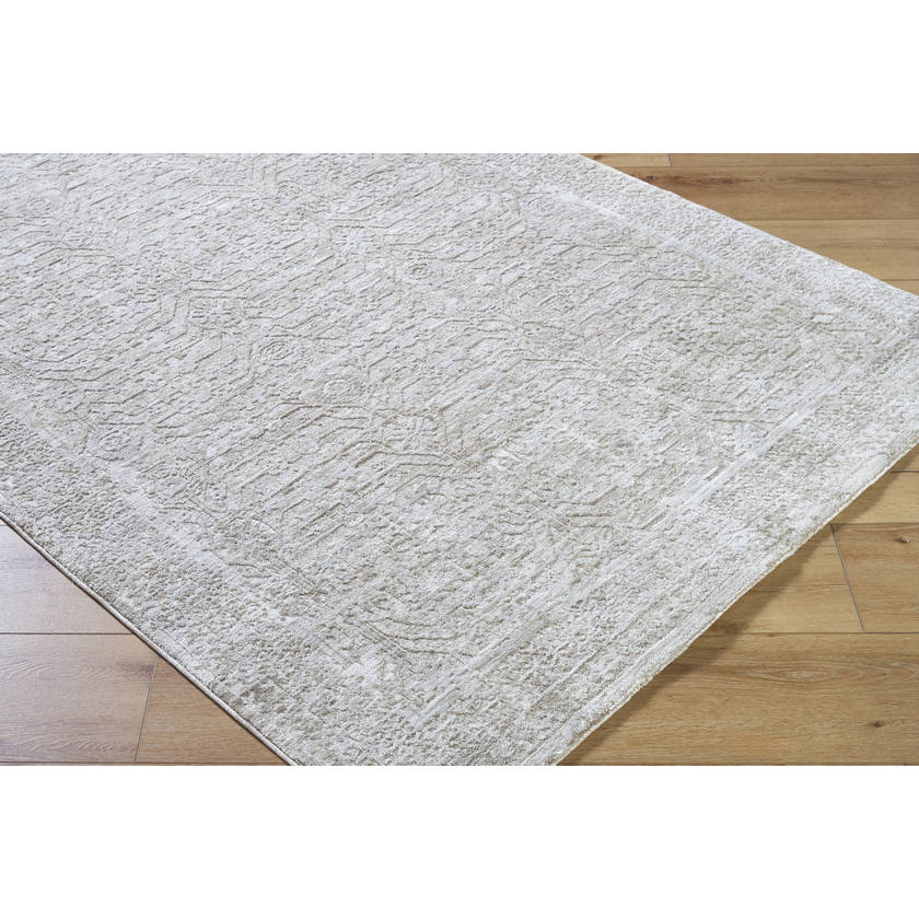 Beth Traditional Dusty Sage Area Rug - Vivir x Livabliss
