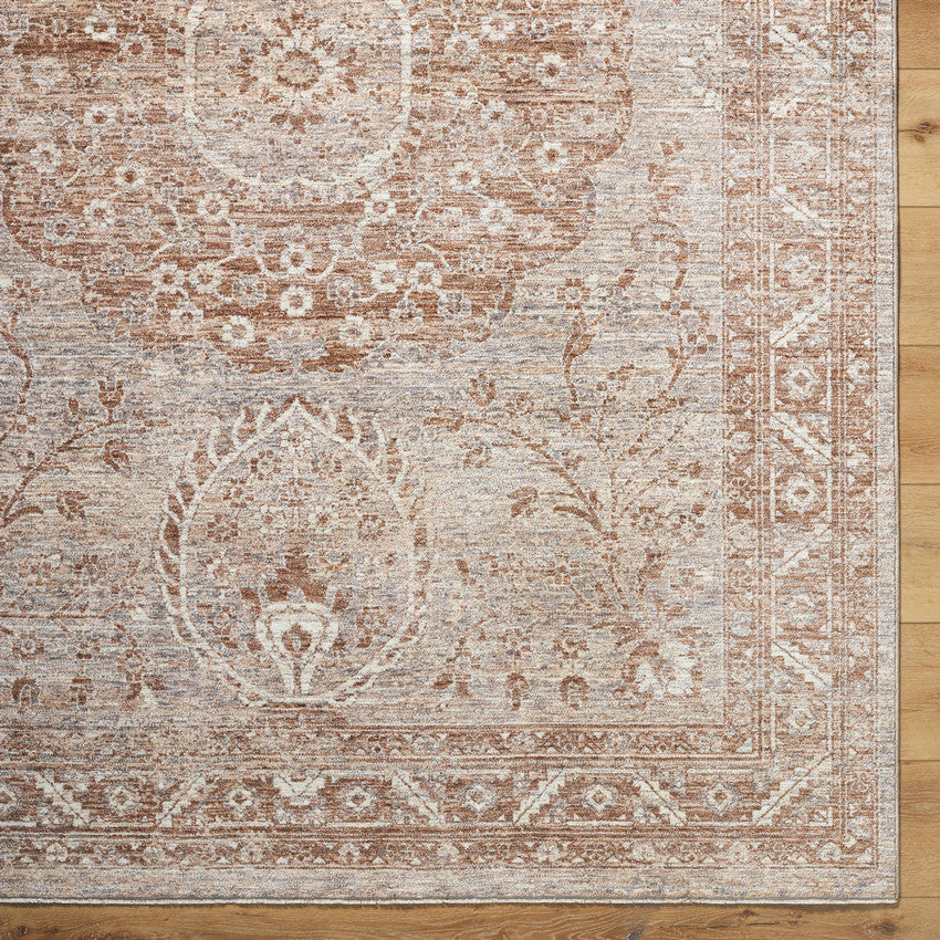 Bijan Traditional Brown Area Rug