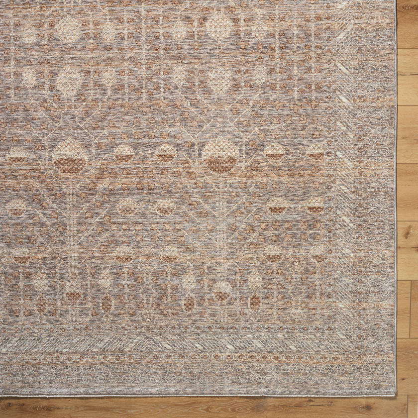 Kane Traditional Tan/Gray Area Rug