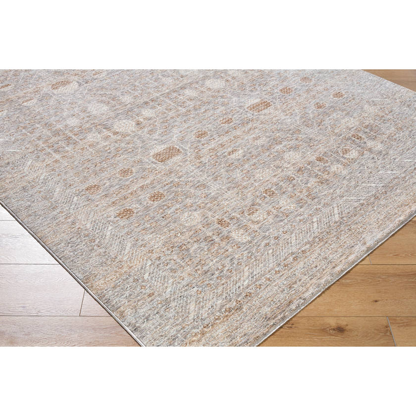 Kane Traditional Tan/Gray Area Rug