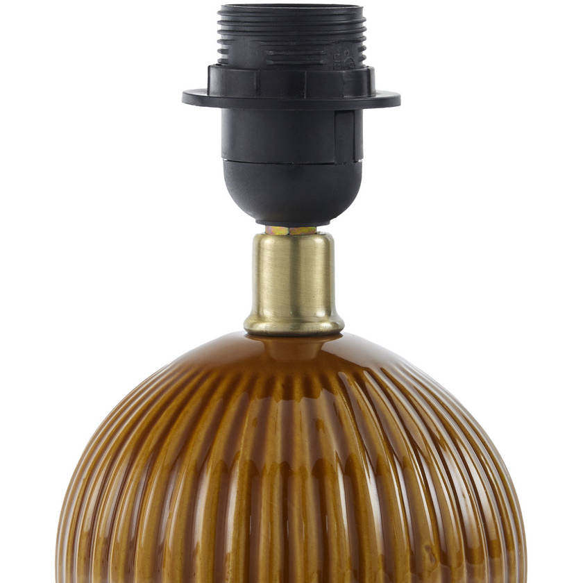 Trudie Modern Dark Brown Table Lamp