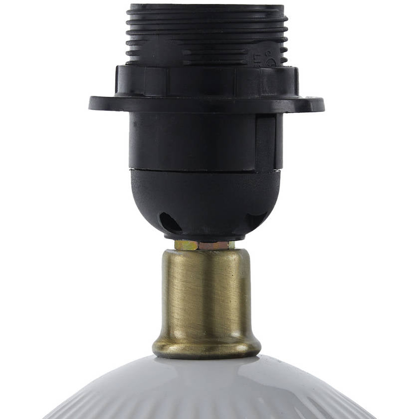 Trudie Modern White Table Lamp