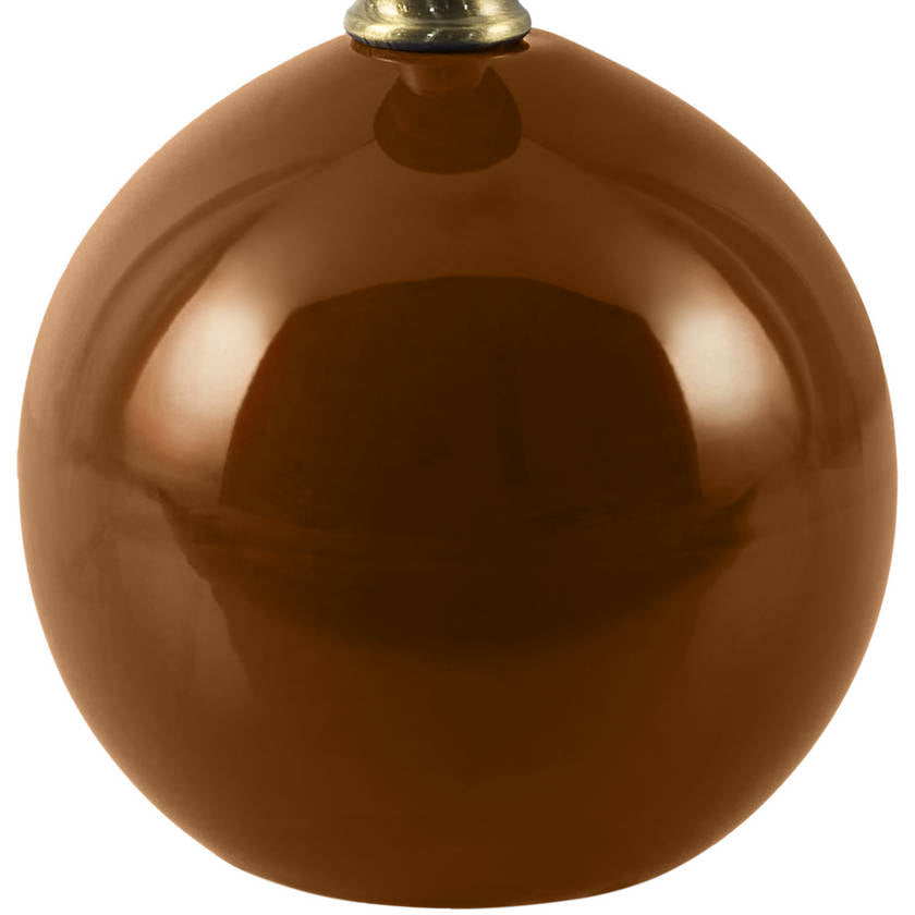 Travarus Modern Dark Brown Table Lamp