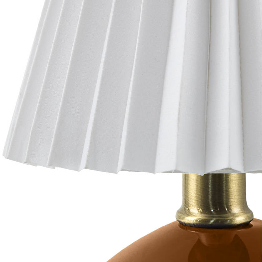 Travarus Modern Dark Brown Table Lamp