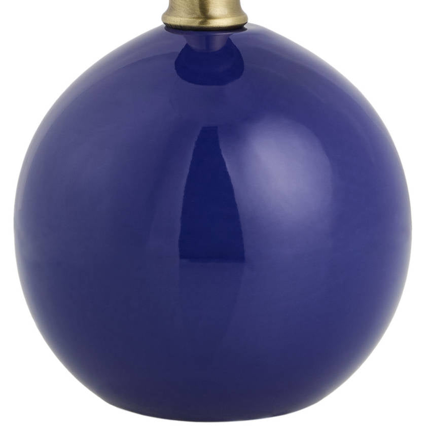 Travarus Modern Blue Table Lamp