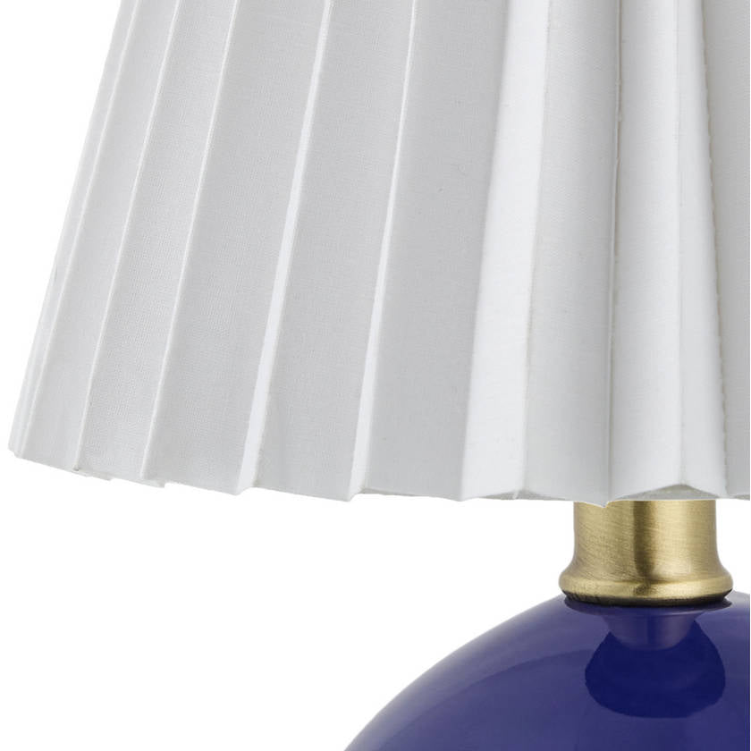 Travarus Modern Blue Table Lamp
