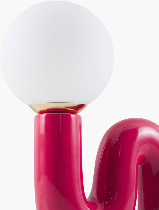 Oosthem Modern Red Table Lamp