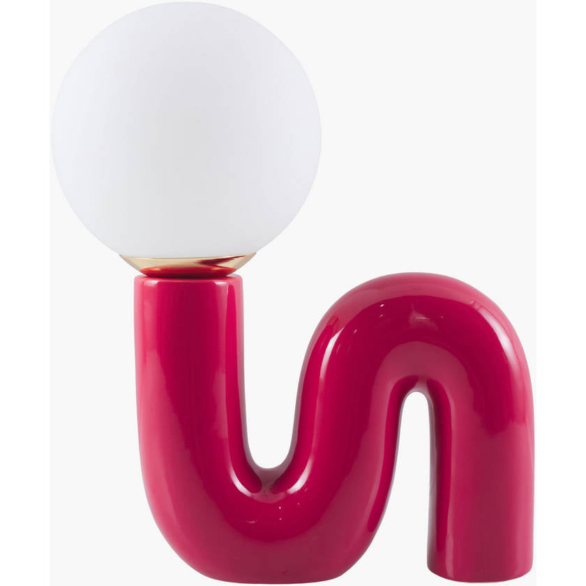 Oosthem Modern Red Table Lamp