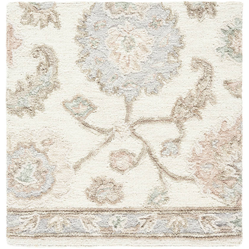 Fierze Traditional Off-White Area Rug