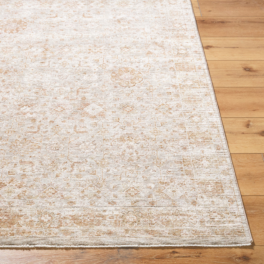 Cassy Traditional Tan Area Rug
