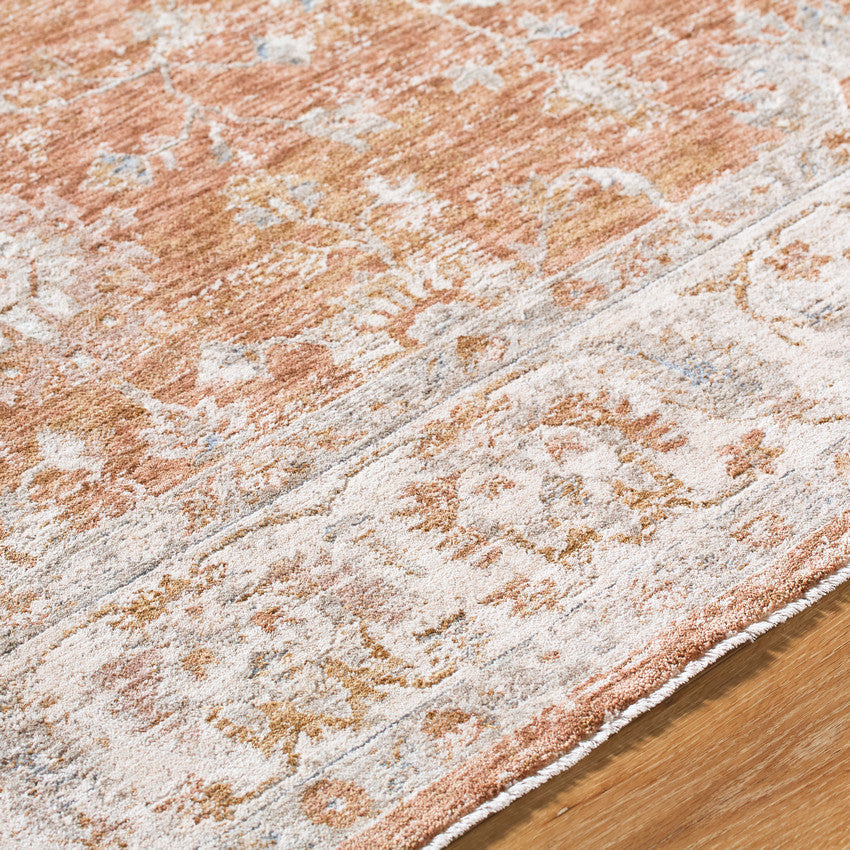Jomarie Traditional Tan Area Rug