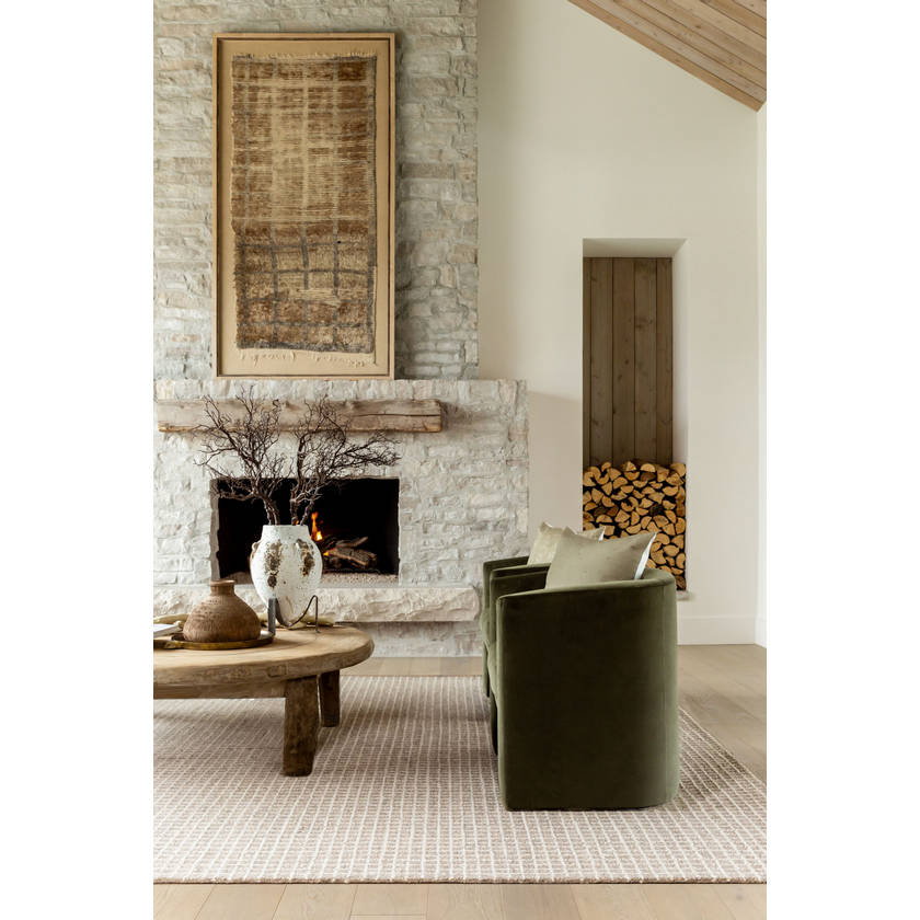 Andreas Modern Khaki Area Rug - Vivir x Livabliss