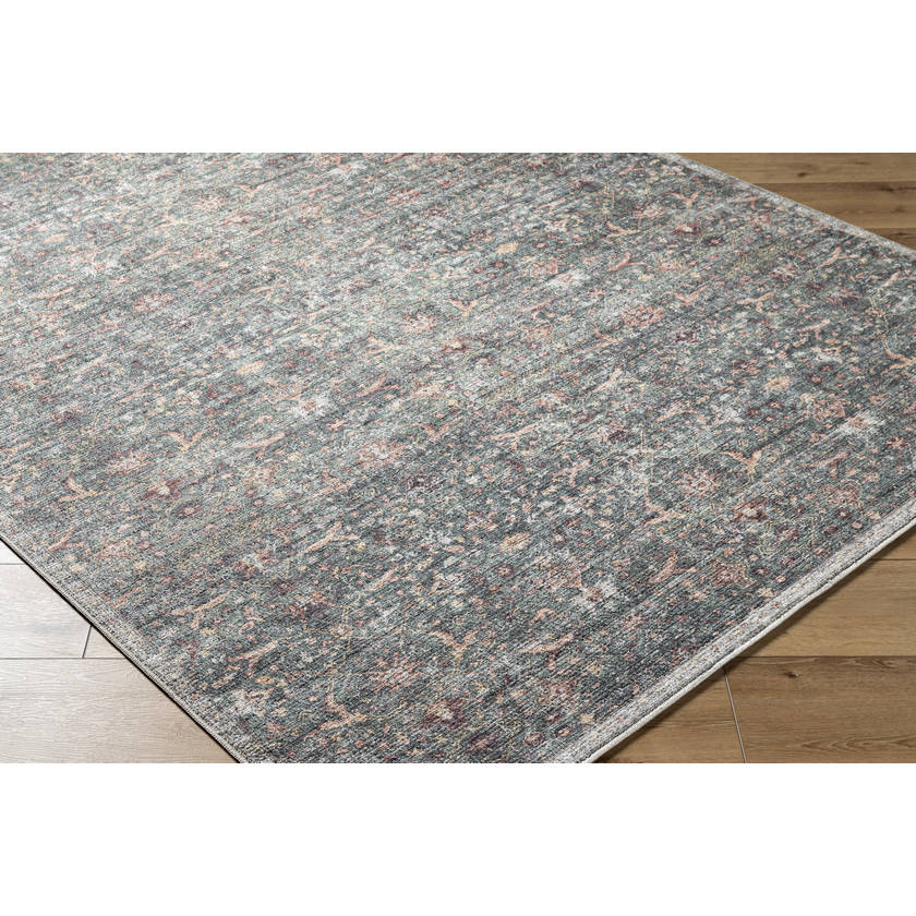 Mary Traditional Medium Green Area Rug - Vivir x Livabliss