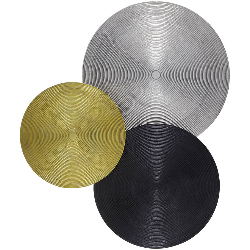 Sophana Metallic - Silver Wall Art Piece