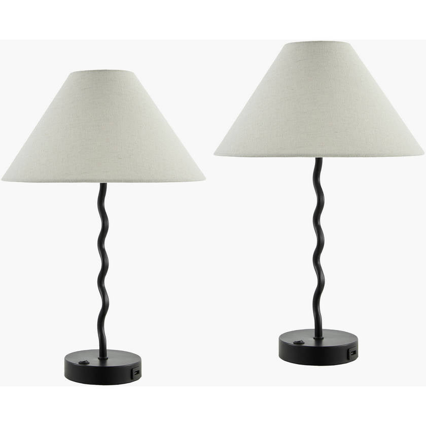 Katoya Cottage Black Table Lamp